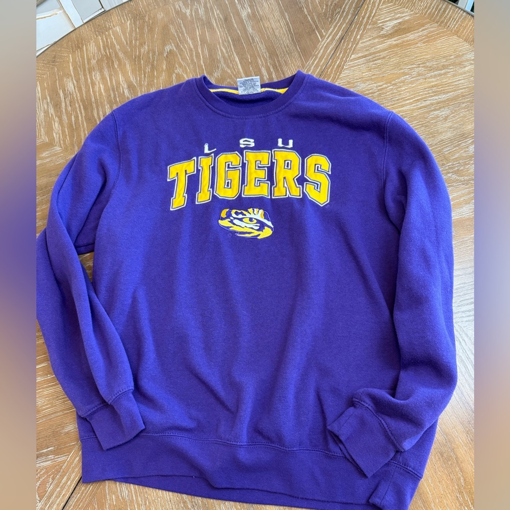 Stadium Athletics Purple LSU Tigers Sweatshirt